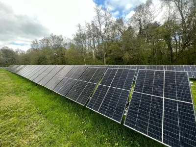 Installation photovoltaïque pour collectivité