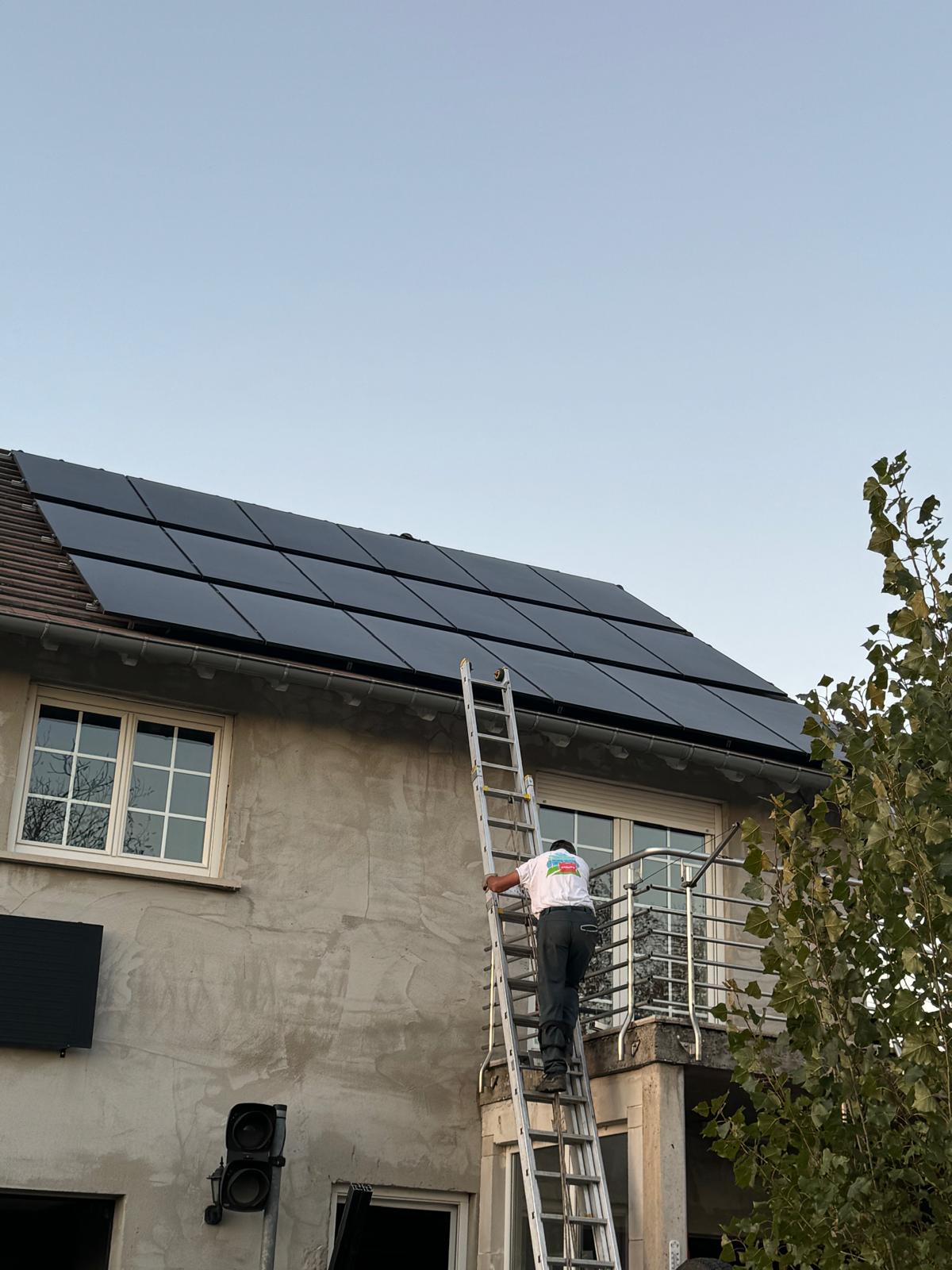 Centrale solaire hangar agricole